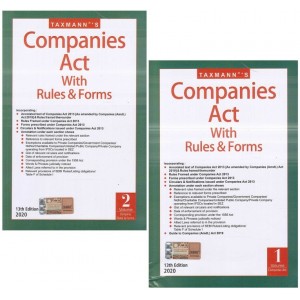 Taxmann's Companies Act, 2013 with Rules & Forms